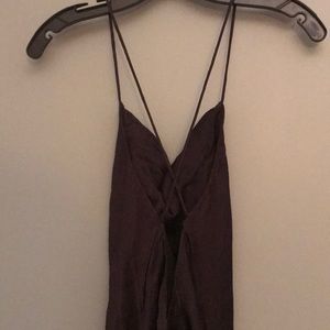 Backstage Jennifer Dress in Slate